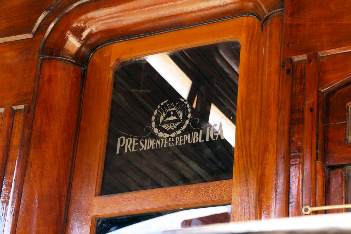 El vagón presidencial de un tren que dejó de circular para exponerse en un museo. | José Alejandro Adamuz