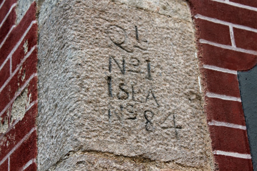 La primera piedra del barrio de la Barcelona colocado el 3 de febrero de 1753
